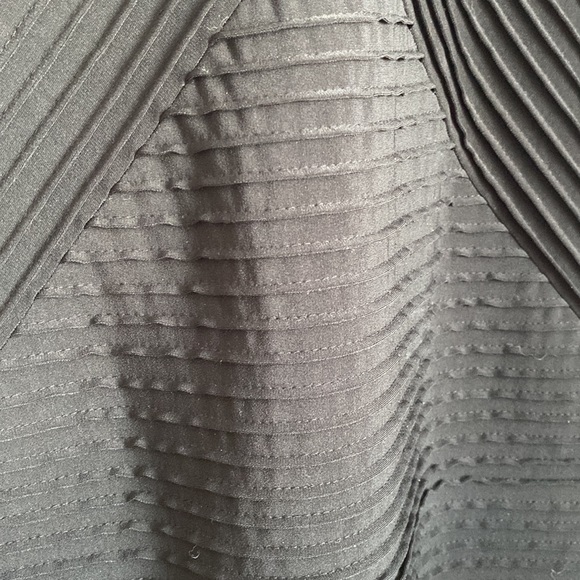 Calvin Klein womens sz 12 black sleeveless midi dress stretchy and sexy. - Picture 4 of 12